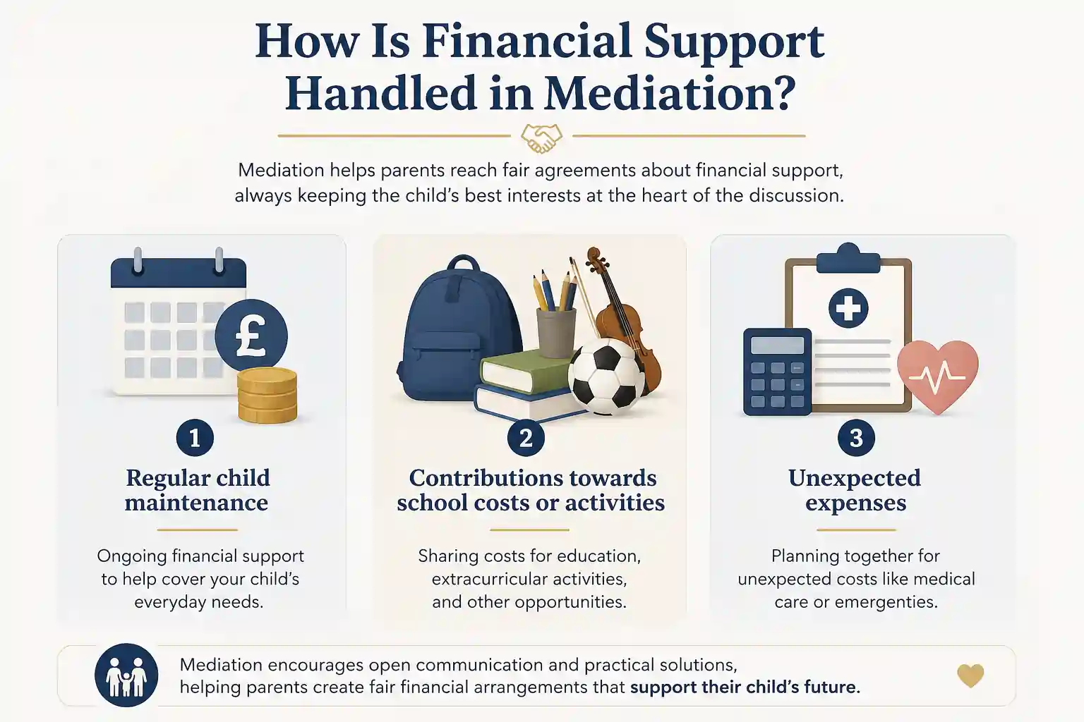 How Is Financial Support Handled in Mediation Northumberland